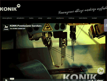 Tablet Screenshot of konik-garnitury.pl